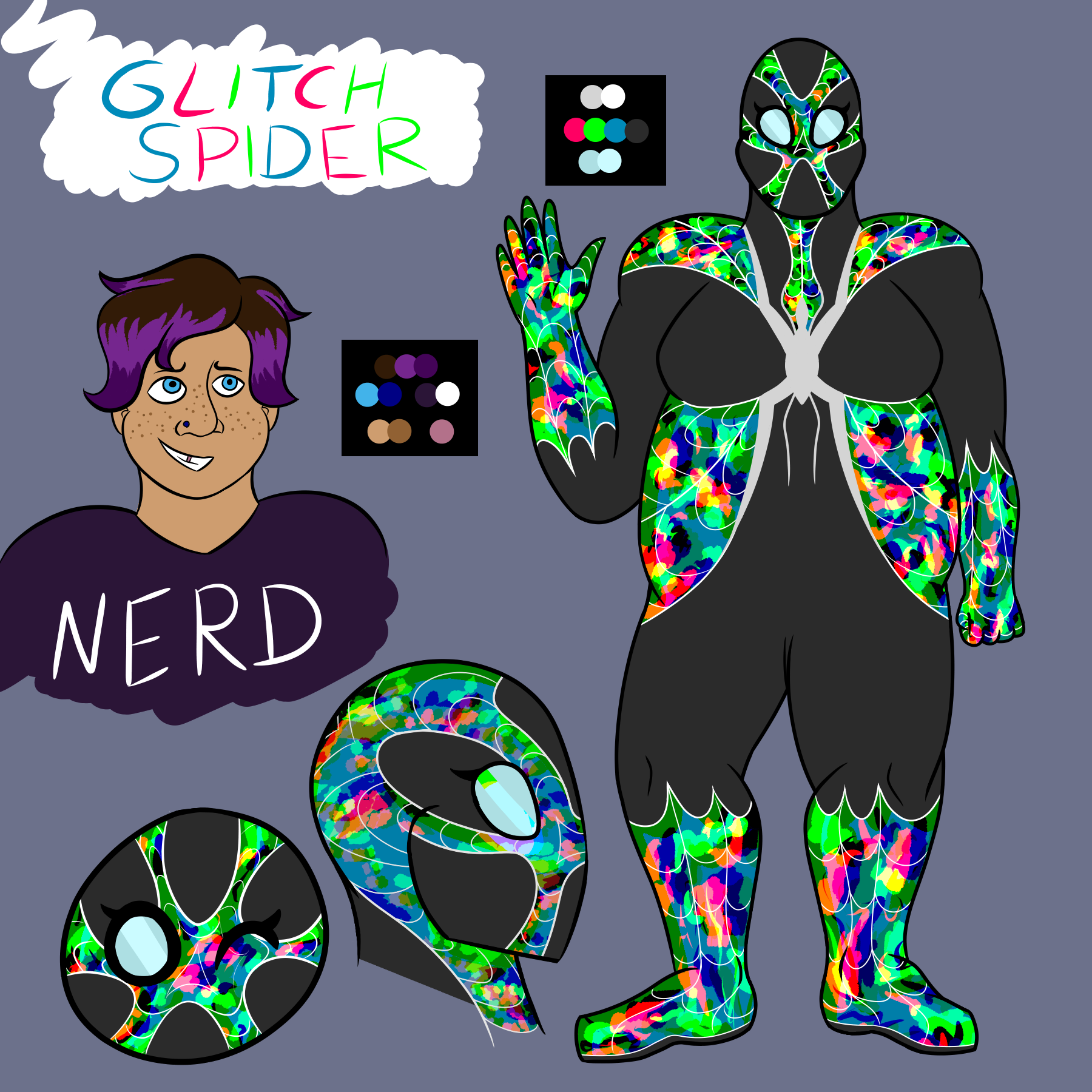 Spidersona by GlitchedGuts on DeviantArt