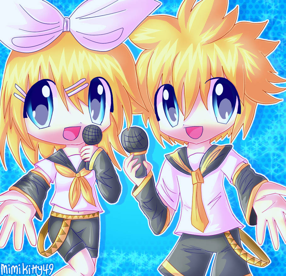 Len And Ryn Rin and Len by mimikitteh2007 on DeviantArt