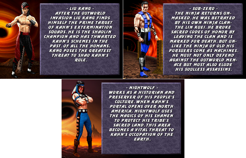 Mortal Kombat 3 -ality Demonstrations