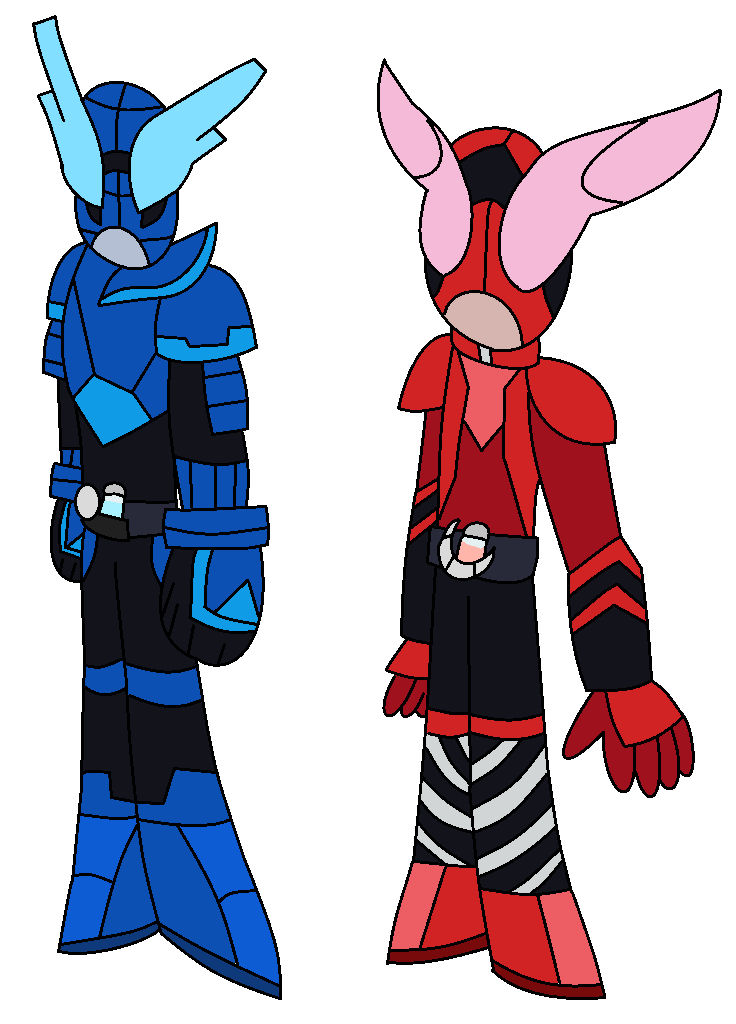 Kamen Rider Tank and Rabbit by JanethePegasus on DeviantArt