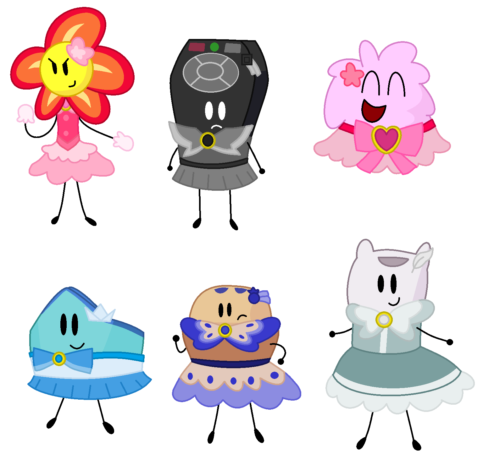 Pretty Cure Inanimate by JanethePegasus on DeviantArt