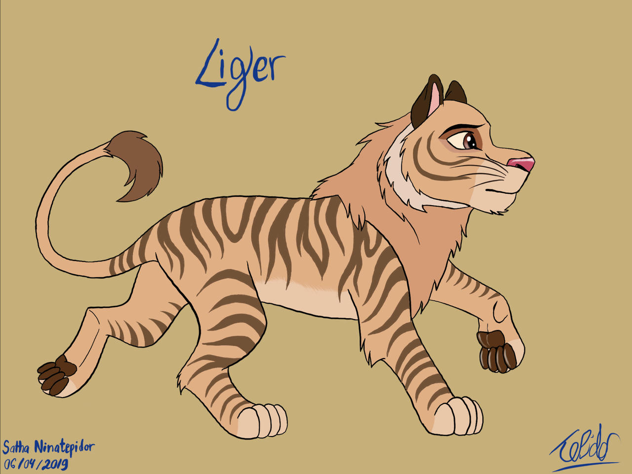 Liger by Ninatepidor on DeviantArt