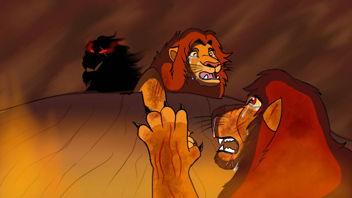 Spooky Simba Simba's worst nightmare by Ninatepidor on DeviantArt