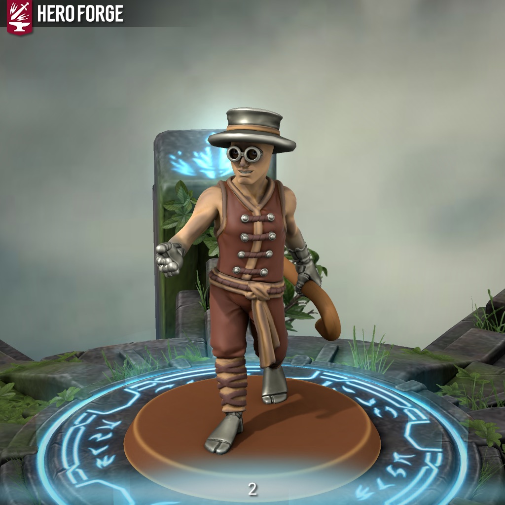 Heroforge Spectral 2 in Hero Forge by TheNuclearPowerBrain on DeviantArt