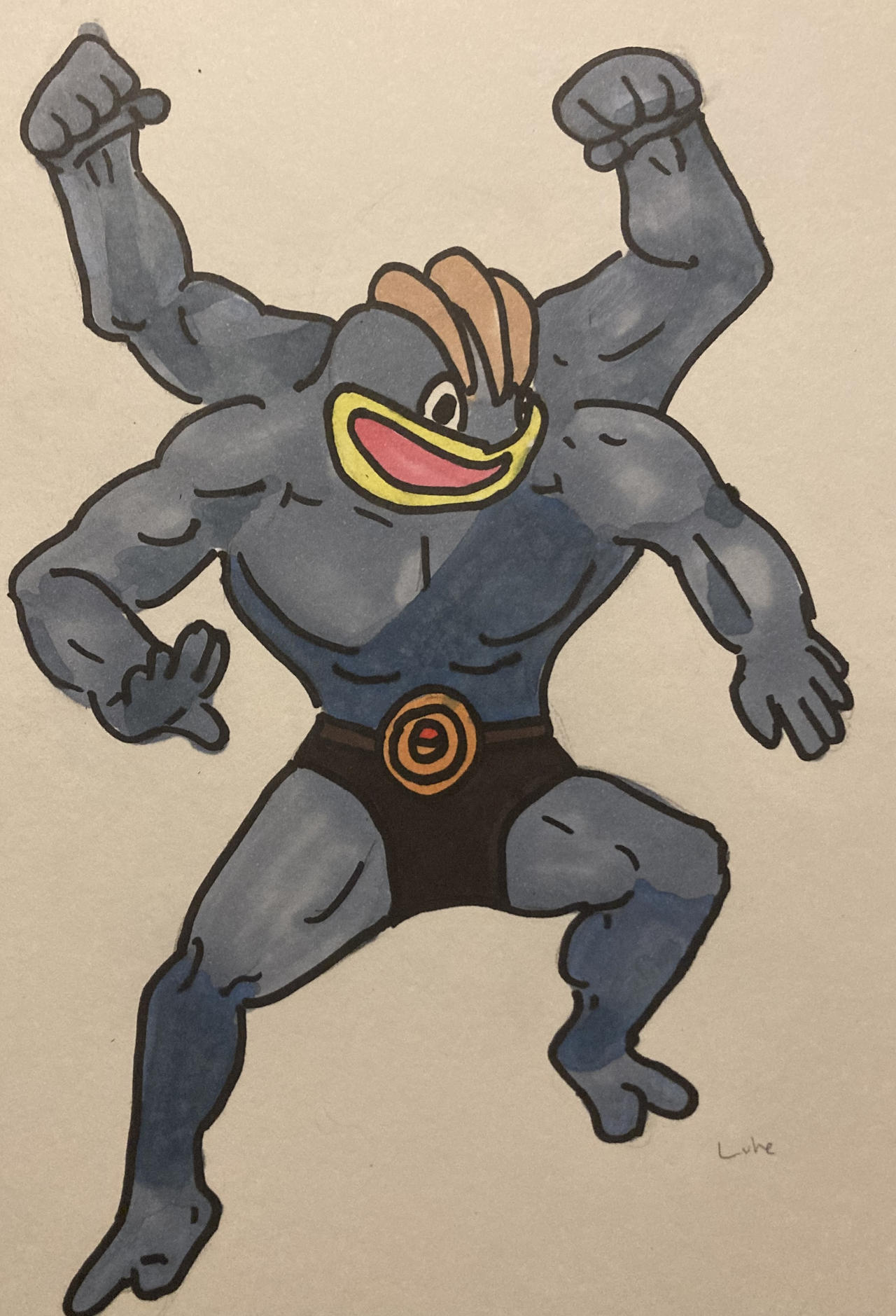 Machamp by Pokekidz on DeviantArt