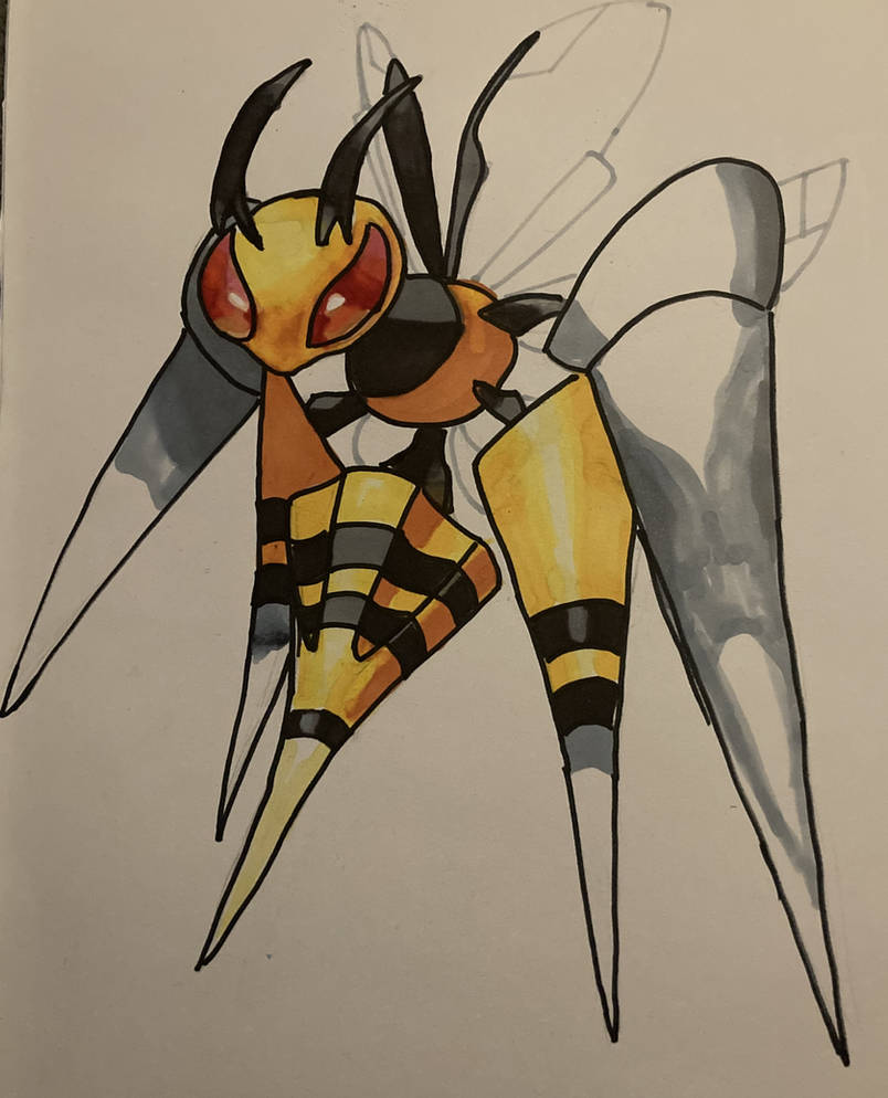 Beedrill Pattern Mega Beedrill by Pokekidz on DeviantArt