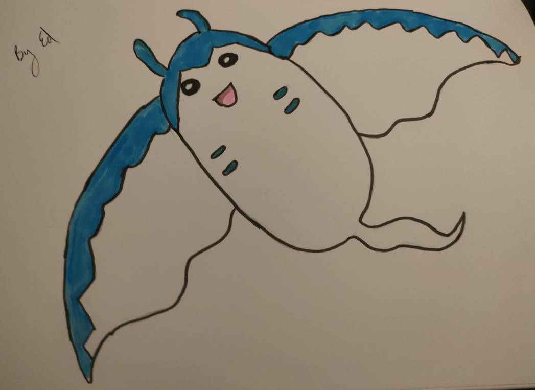 Shiny Mantine by Pokekidz on DeviantArt