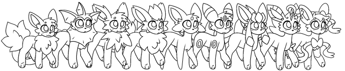 F2U Eeveelution Bases