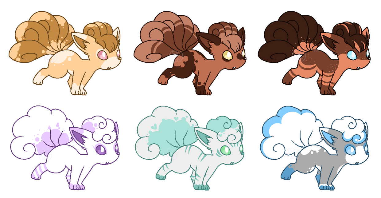 Vulpix Adopts (Closed) by Dreamer-Elphii on DeviantArt