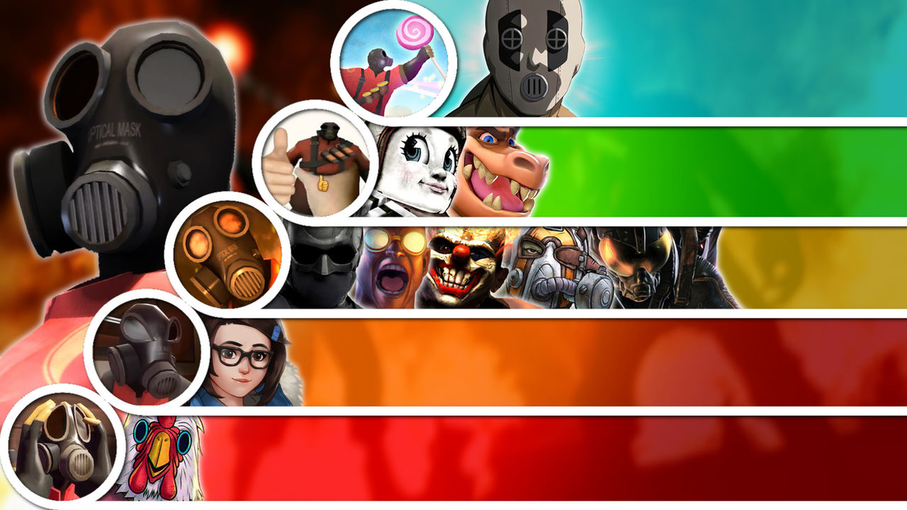 Matchup Tier List: The Pyro by SpaceDBW on DeviantArt