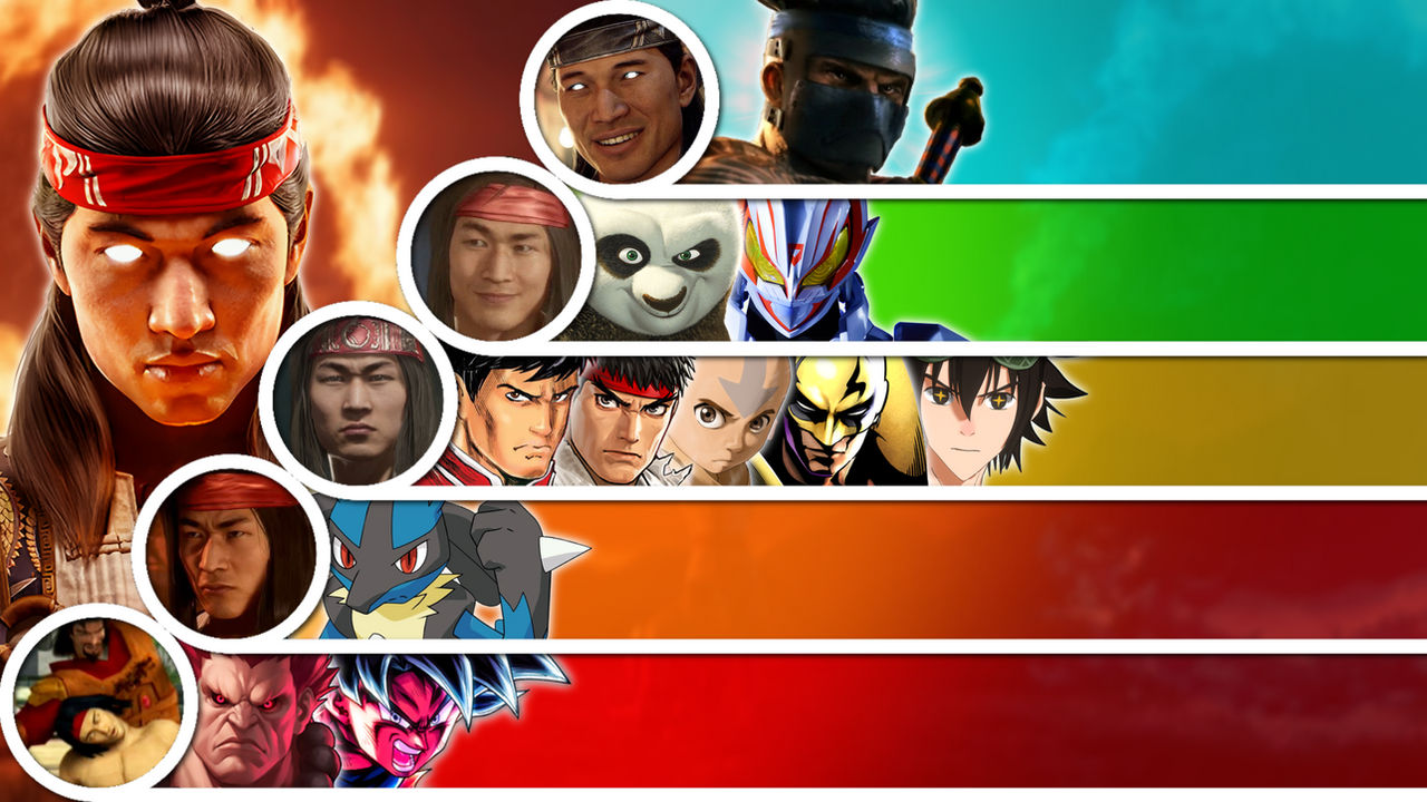 Matchup Tier List: Liu Kang by SpaceDBW on DeviantArt