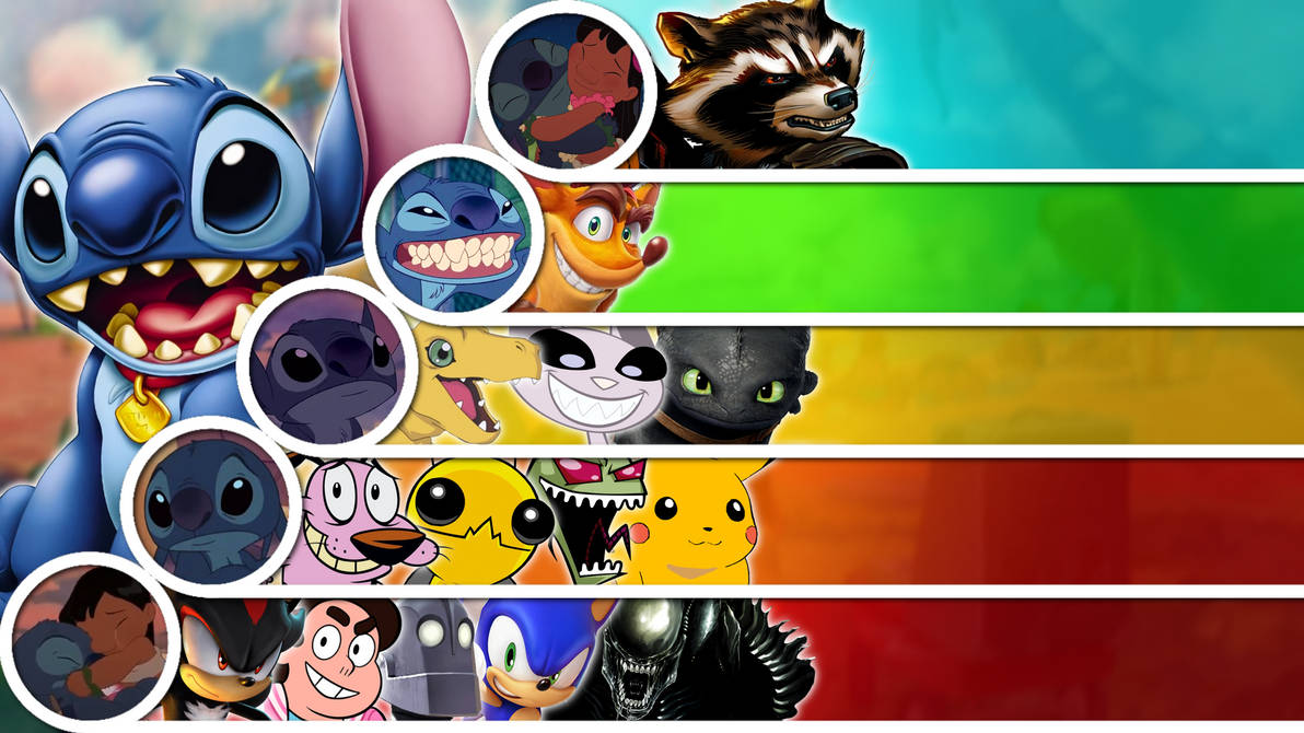 Stitch Rae Level Matchup Tier List: Stitch by SpaceDBW on DeviantArt