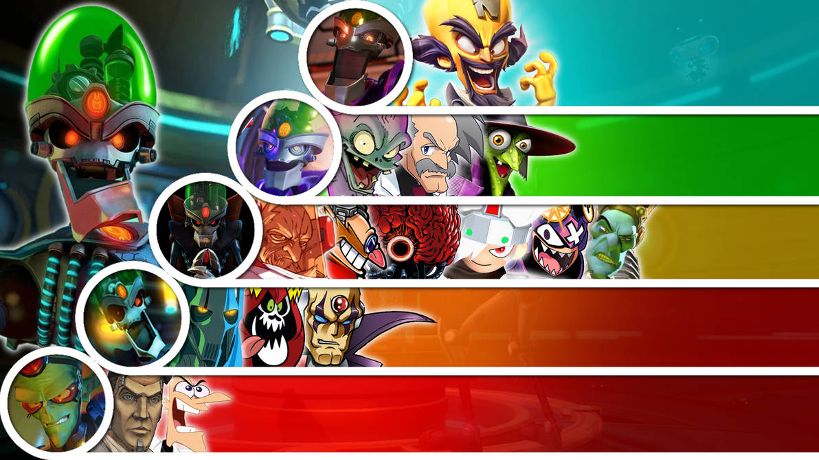Matchup Tier List: Dr. Nefarious by SpaceDBW on DeviantArt