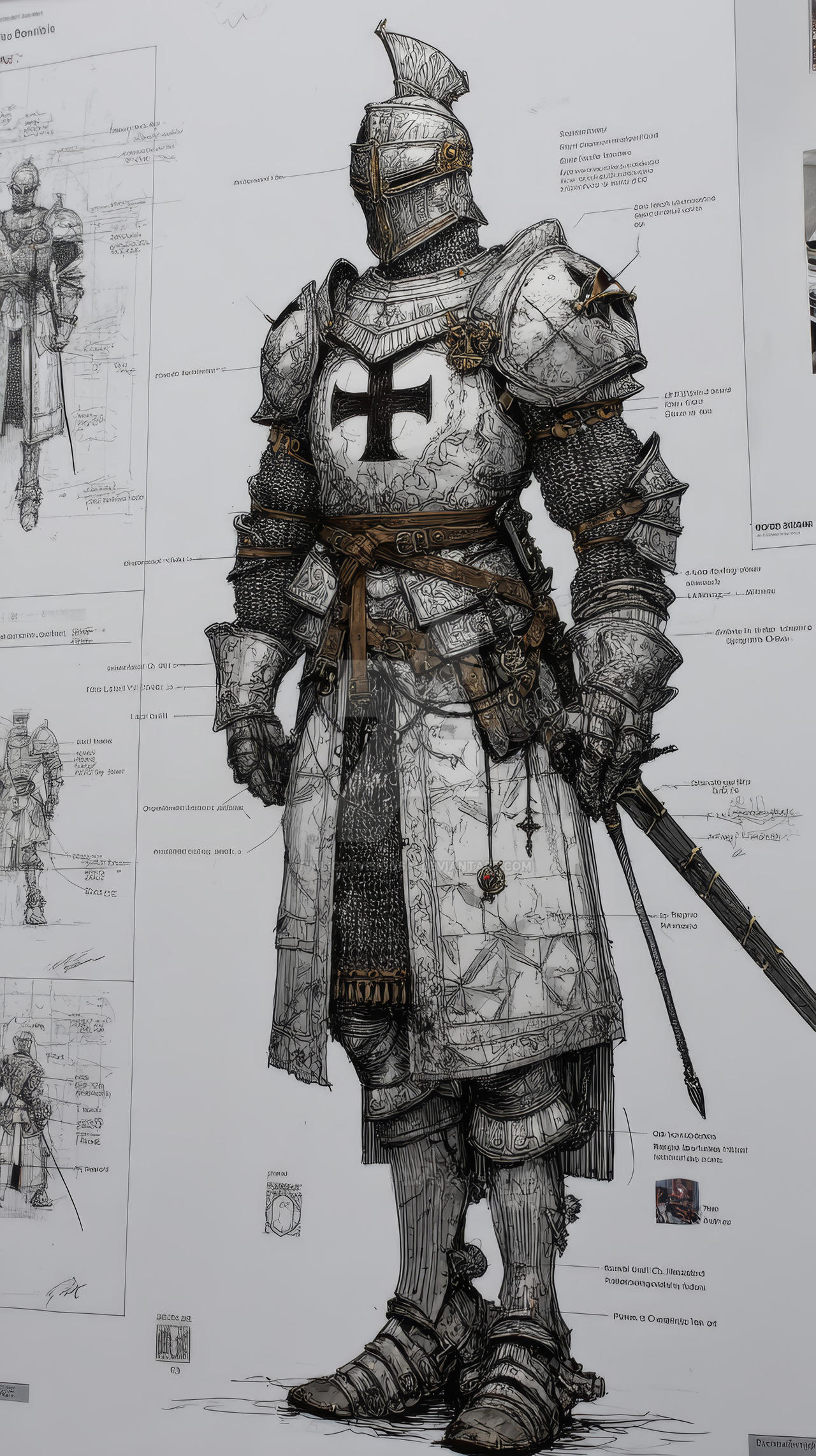 Knight Deviantart Medieval Knight #4 by TwiLightVisionsAi on DeviantArt