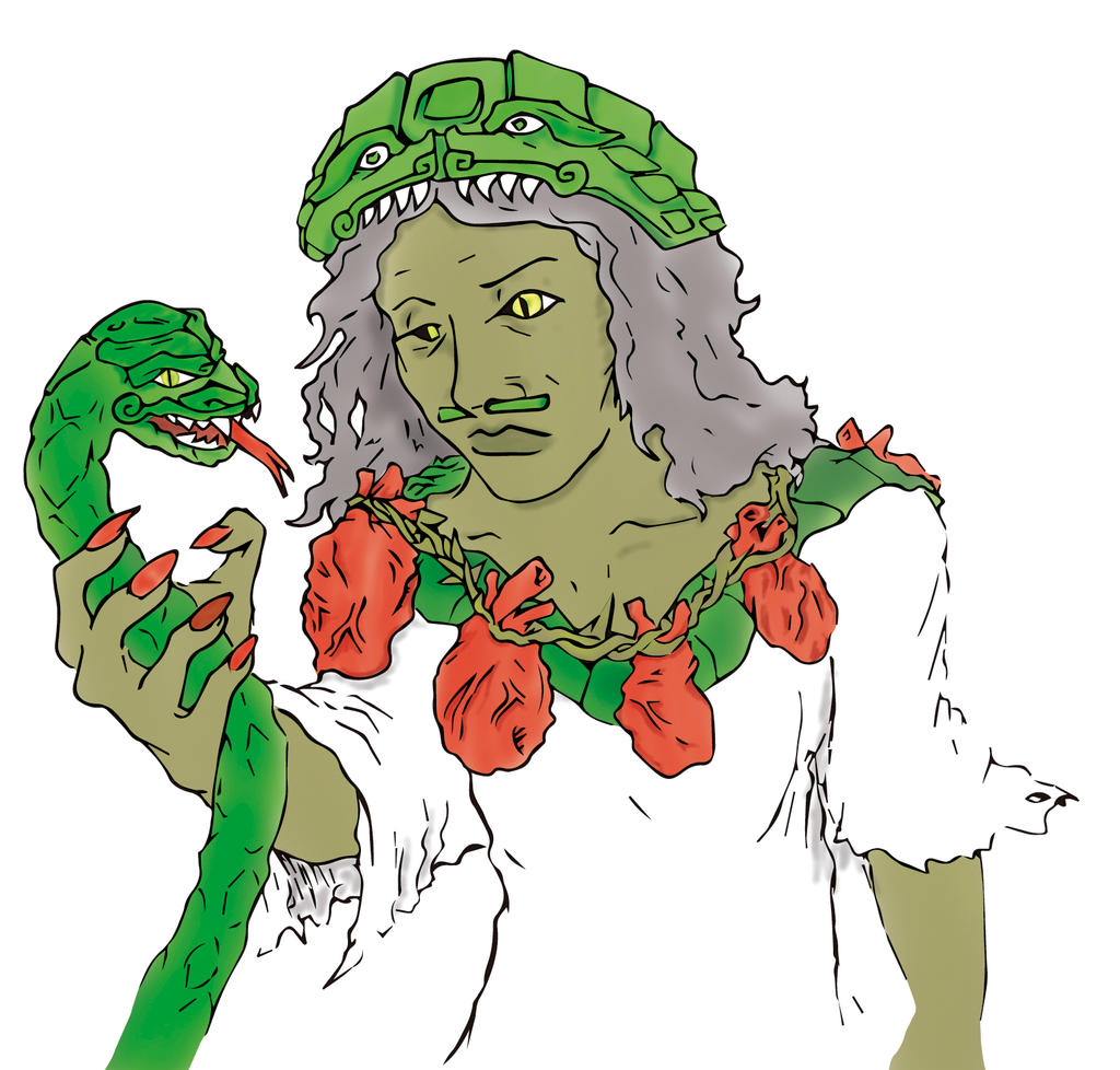 Coatlicue by itzamahel on DeviantArt