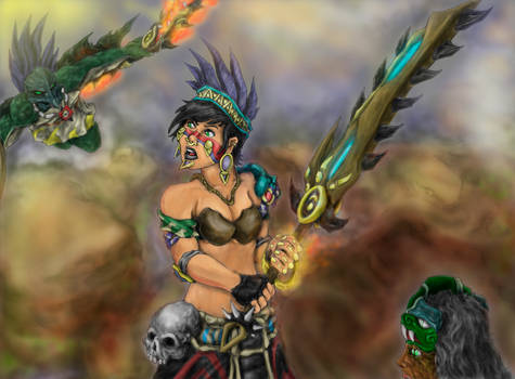 Coyolxauhqui's Last Stand