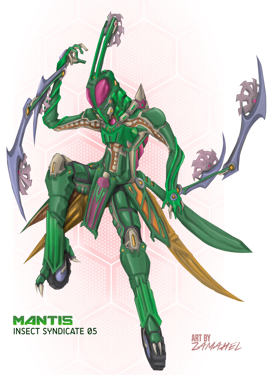 MANTIS by itzamahel on DeviantArt