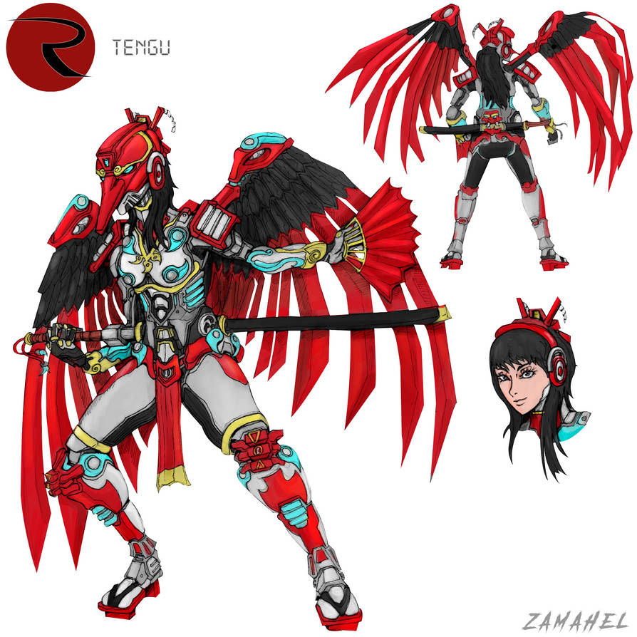 New Tengu by itzamahel on DeviantArt