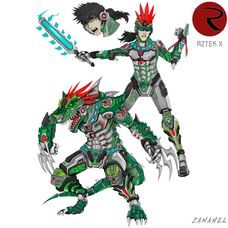 Aztek X by itzamahel on DeviantArt