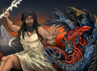 Zeus versus Typhon
