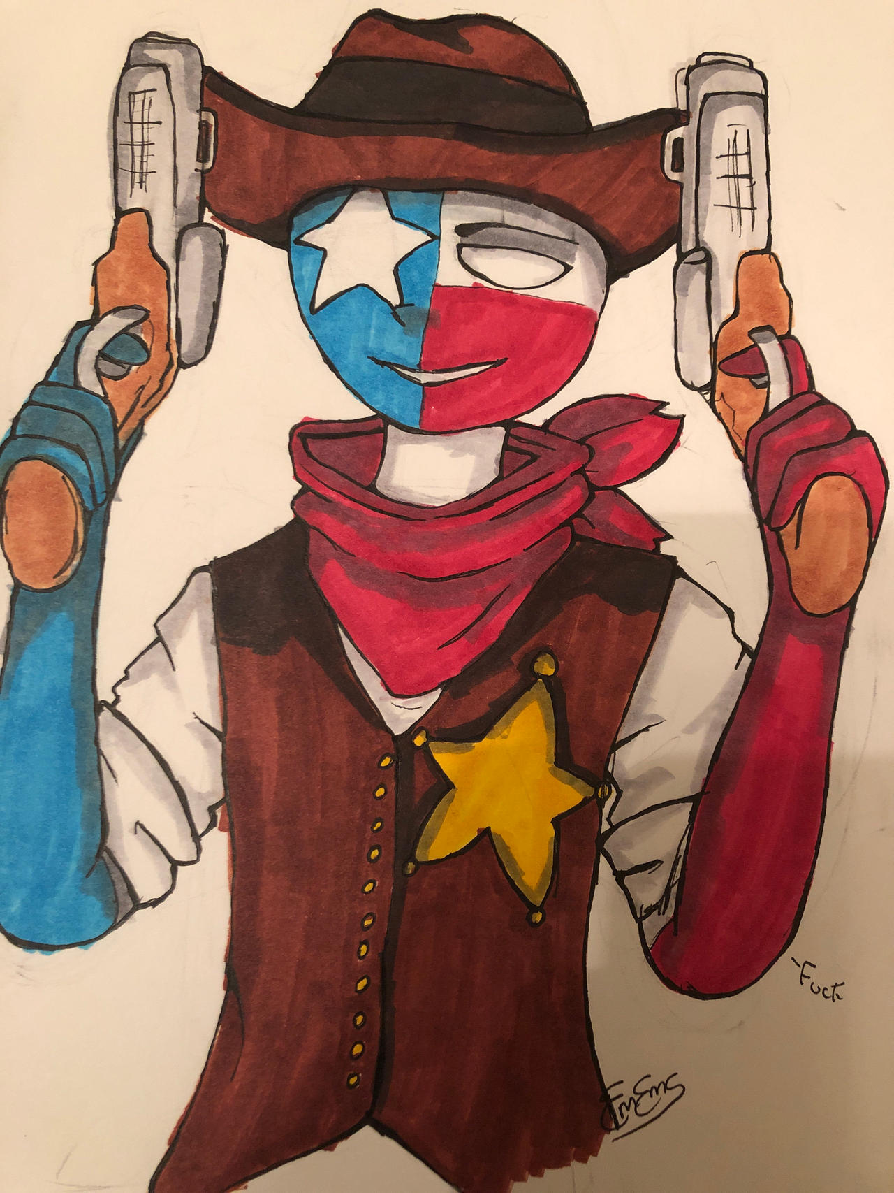 Deviantart Texas Texas (StateHumans) by EmEmsGaming on DeviantArt