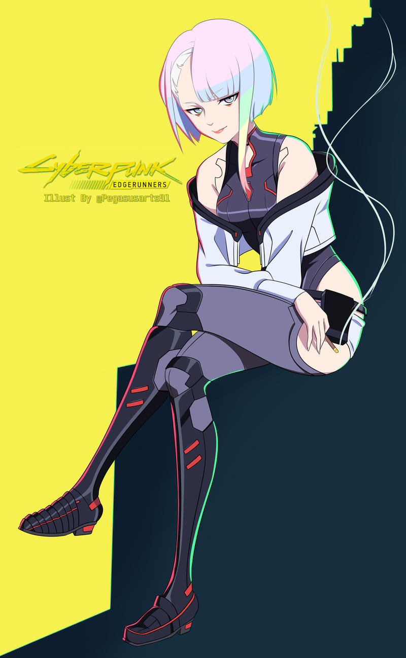 Lucy (Cyberpunk: Edgerunners)  Cyberpunk anime, Cyberpunk art