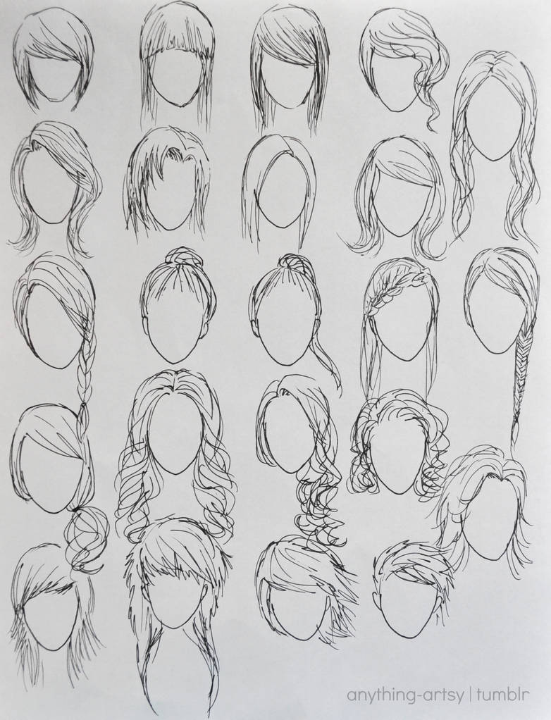 Hairstyles for Girls by AnhPho on DeviantArt