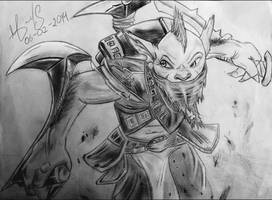 Bounty Hunter from Dota 2