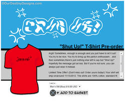 [ Shut Up ]  Al Bhed T-Shirt!