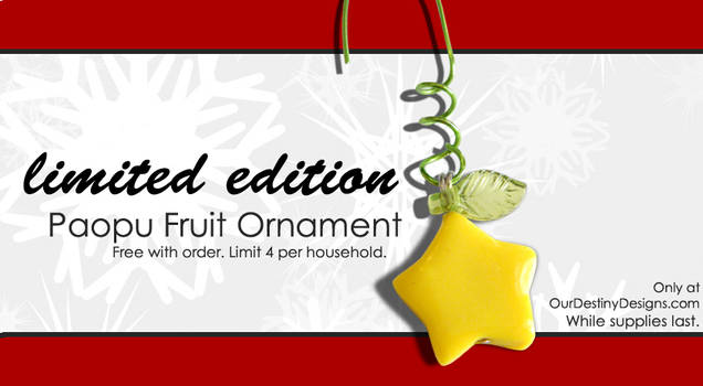 Paopu Fruit Ornament