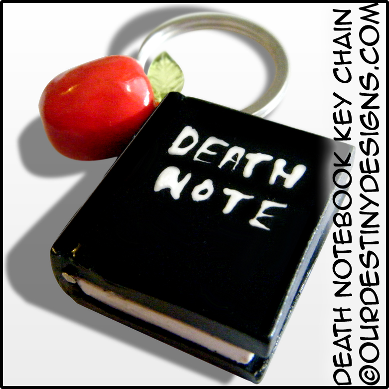 Death Notebook Key Chain V2