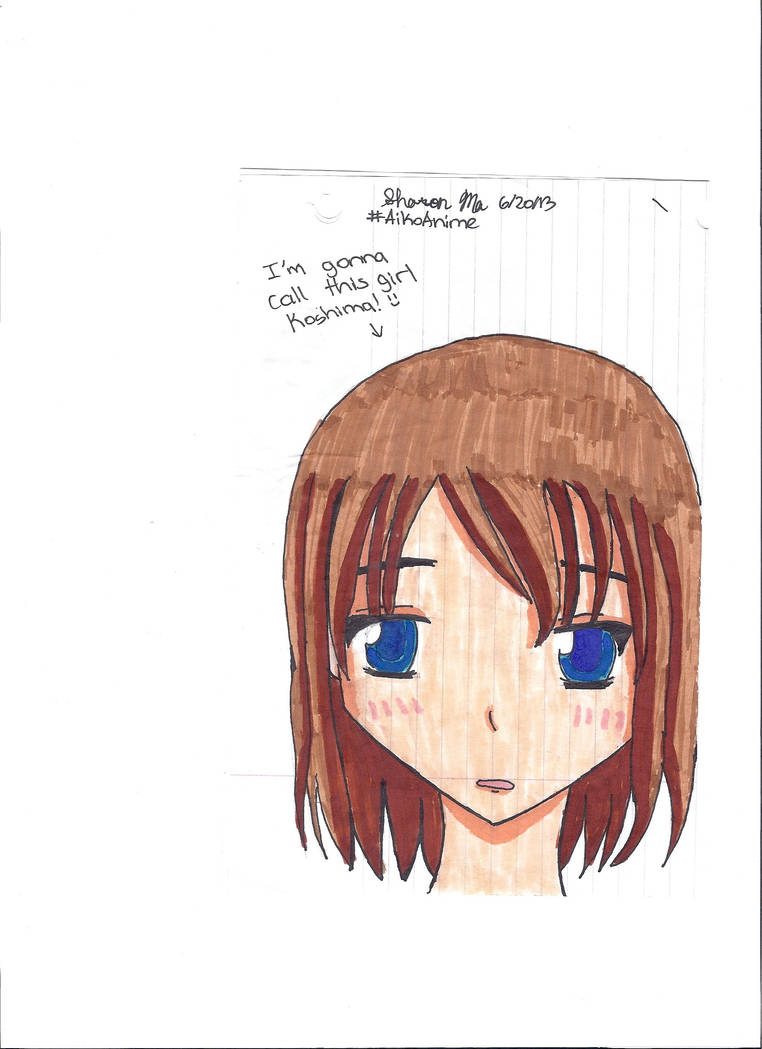 Cute Anime Girl With Short Hair By Aikoanime On Deviantart