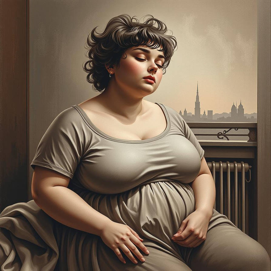 Obese Lady Deviantart The fat girl by Grzegorz0706 on DeviantArt