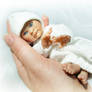 ooak miniature baby doll girl