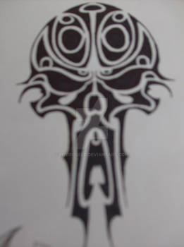 tribal skull