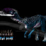 Dilophosaurus Primal carnage arctic skin pack