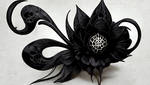 Midjourney: Ornate Goth Flower by Adornamancy