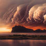 Midjourney: Storm Clouds