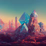 Midjourney: Crystal Landscape