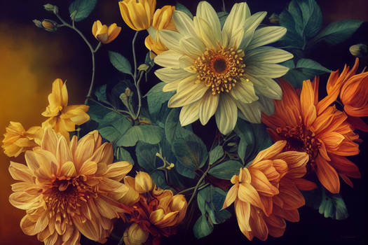 Midjourney: Flowers