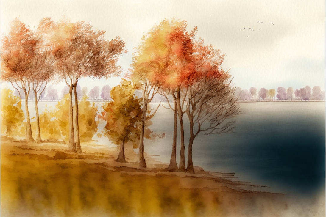 Midjourney: Minecraft - Autumn Trees by Adornamancy on DeviantArt