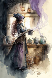 Midjourney: Alchemists Brew