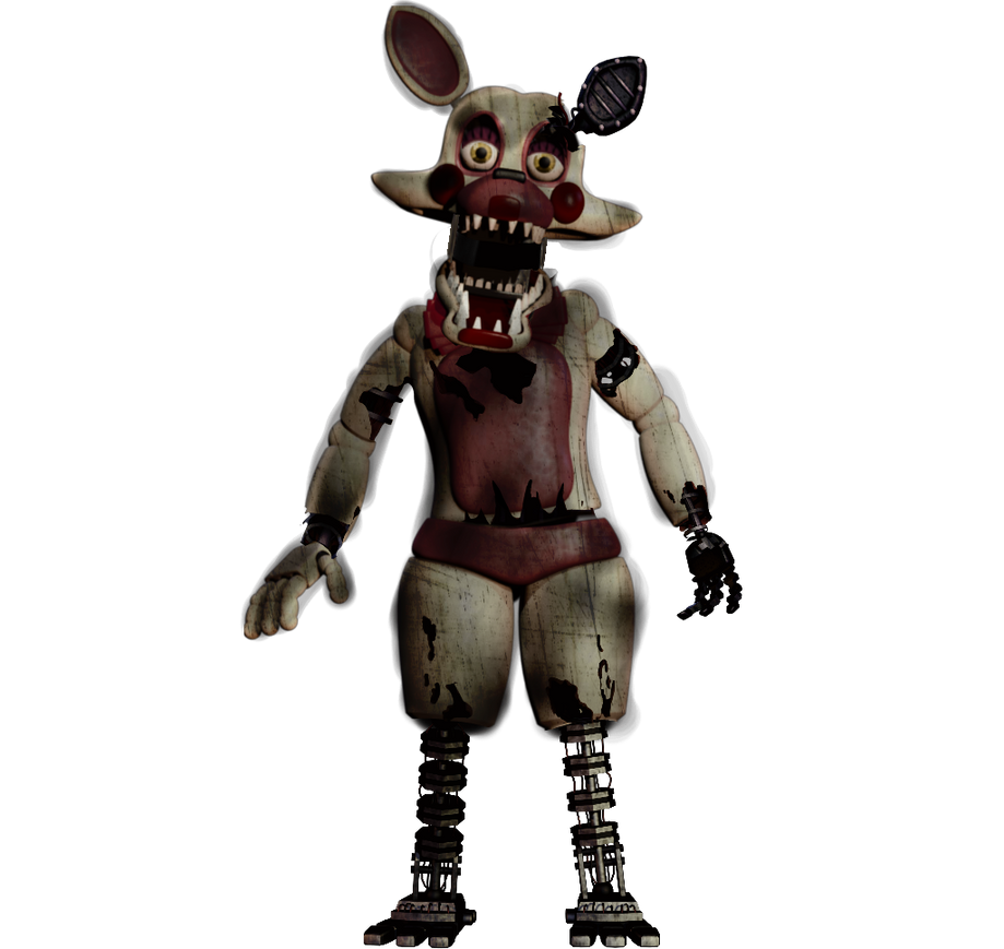 Withered Funtime Foxy By Aguszafiro800 On Deviantart.