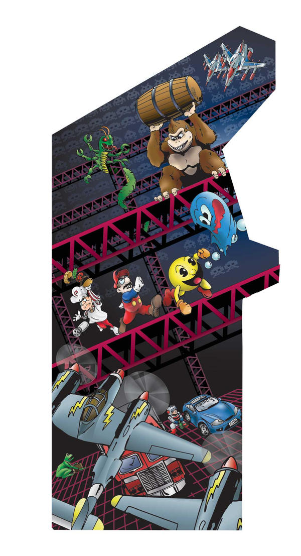 arcade sideart by Mark5150 on DeviantArt
