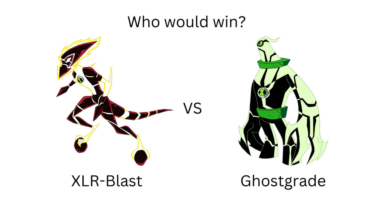 XLR-Blast vs. Ghostgrade by zoologyguy on DeviantArt