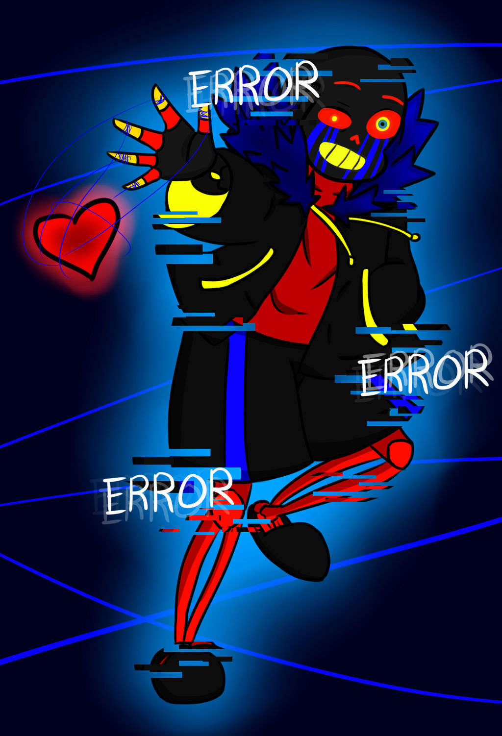 Error!Sans by Enadene on DeviantArt