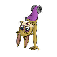 Bunnie handstand