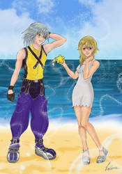 Riku and Namine