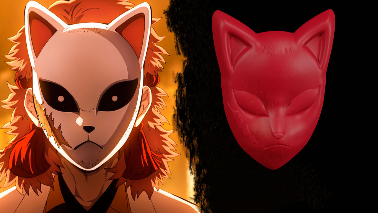 Maskless Sabito Demon Slayer Sabito mask by Gabensan on DeviantArt