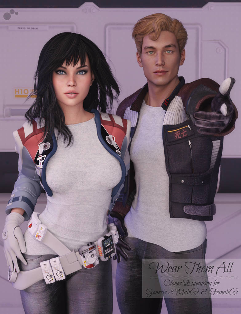 Wear Them All - Expansion Available at Daz 3D by VAlzheimer